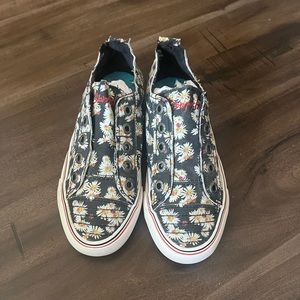 Blowfish Black Sunflower Shoes